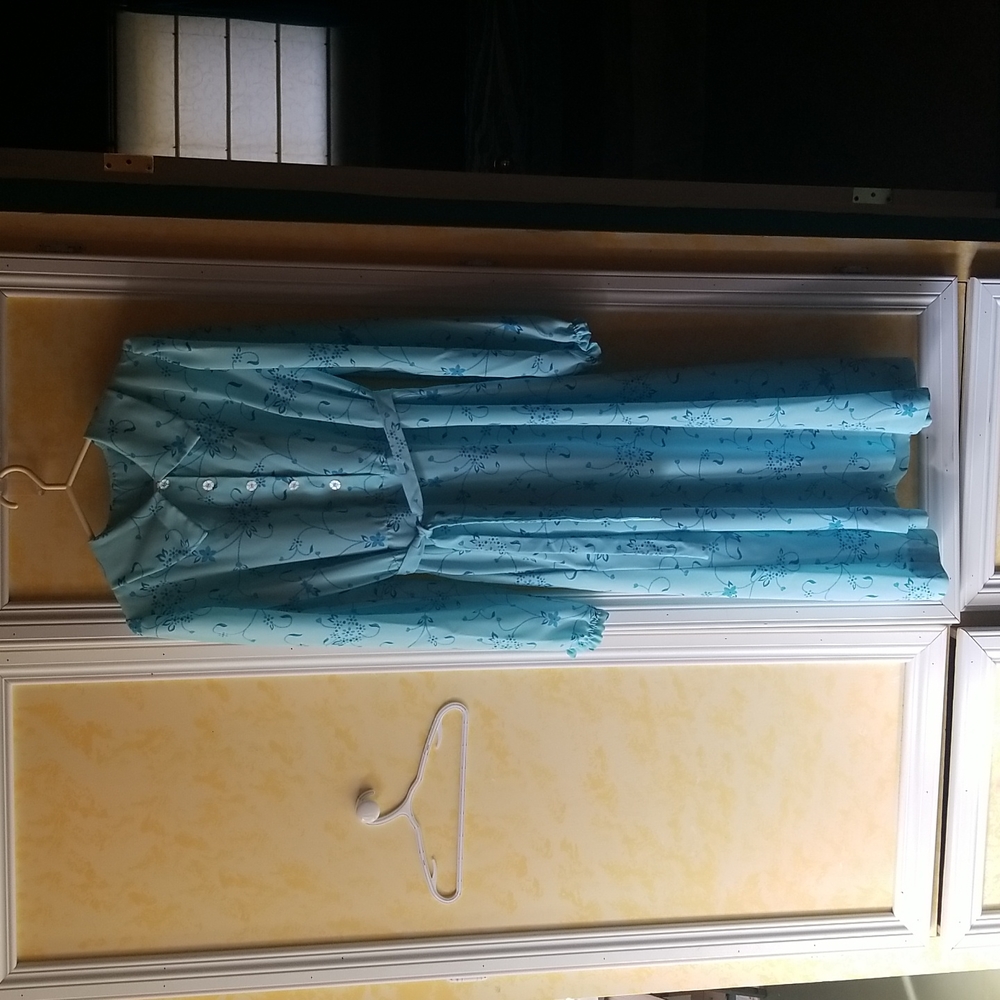 Blue dress size 16 to 18